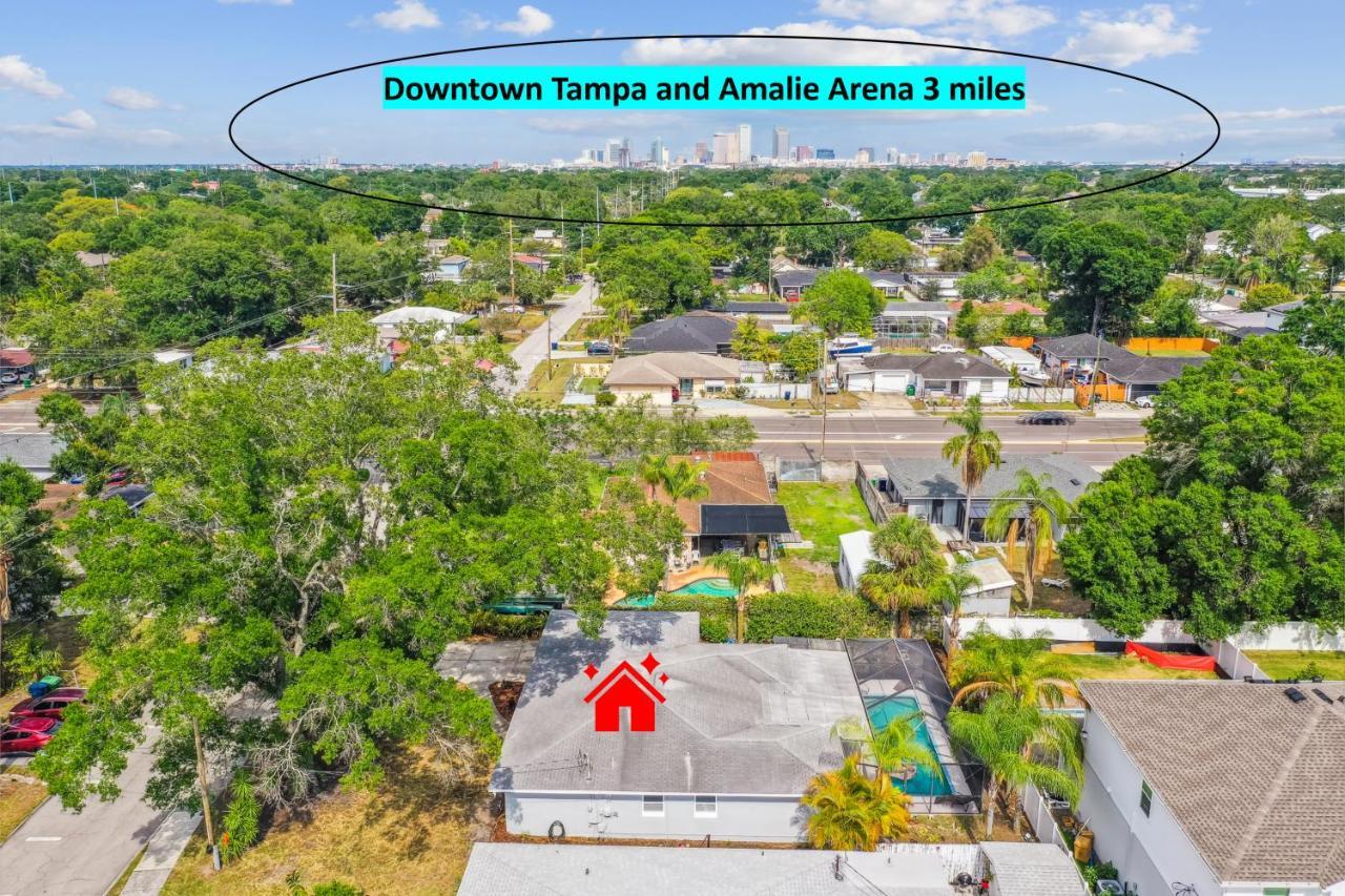 Heated Pool! Paradise In Midtown Tampa 3B2B Exterior foto