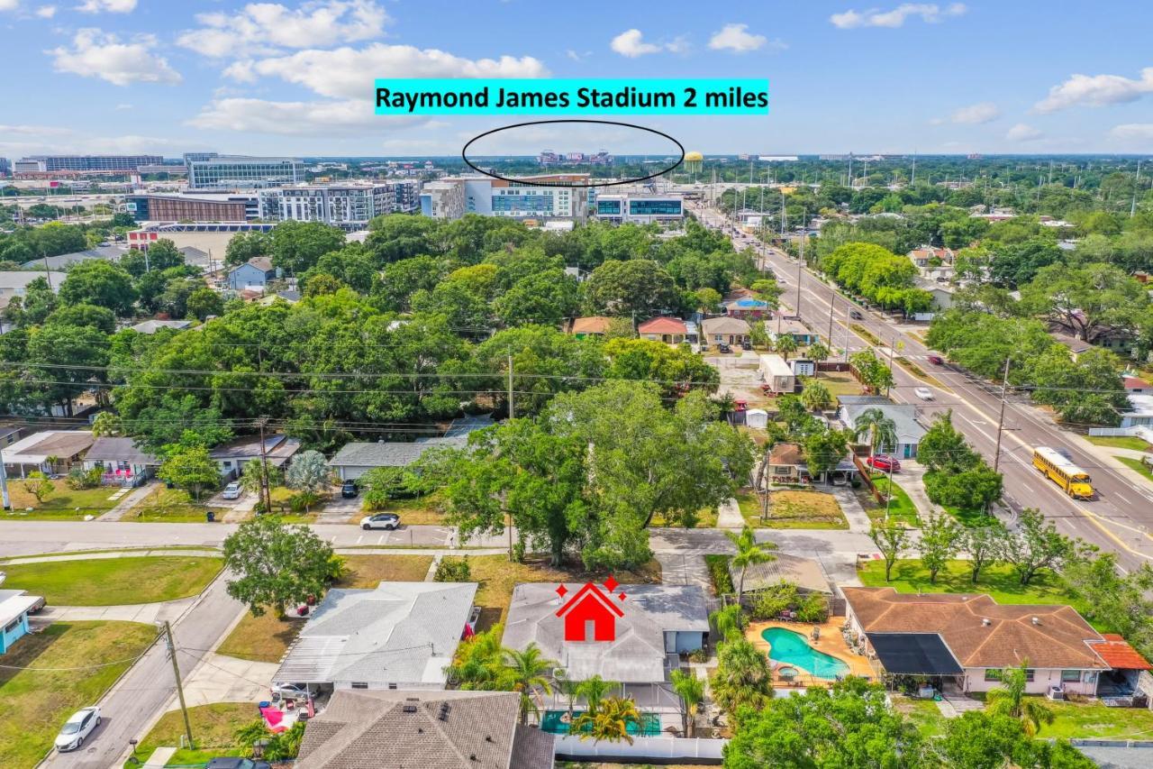 Heated Pool! Paradise In Midtown Tampa 3B2B Exterior foto